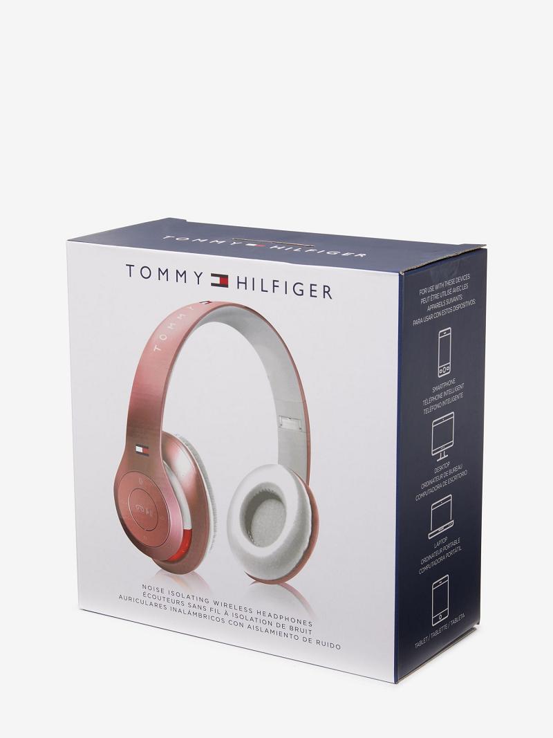 Női Tommy Hilfiger Wireless Headphones Technology Rózsaszín | HU 707ILH